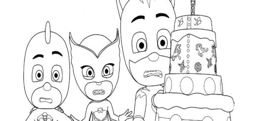 ausmalbilder disney pj masks-21