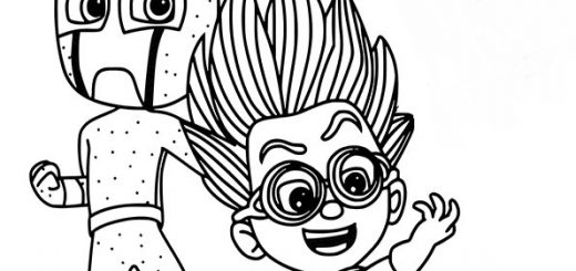 ausmalbilder disney pj masks-9