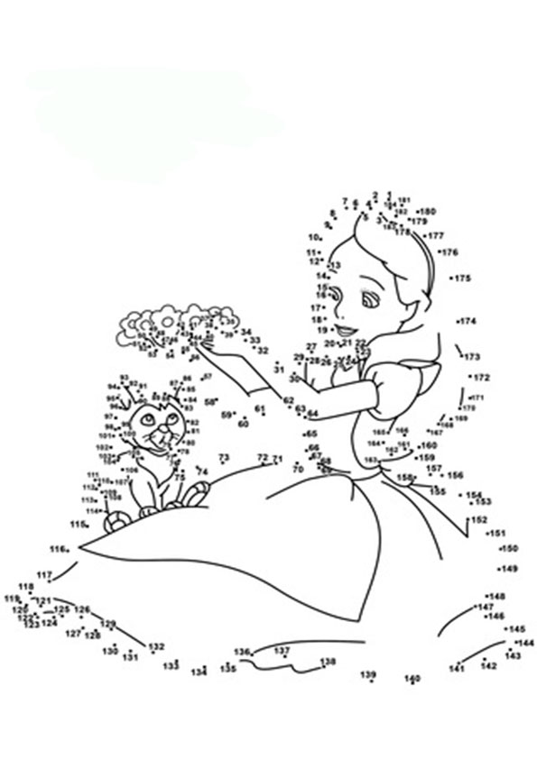 ausmalbilder disney alice im wunderland-25