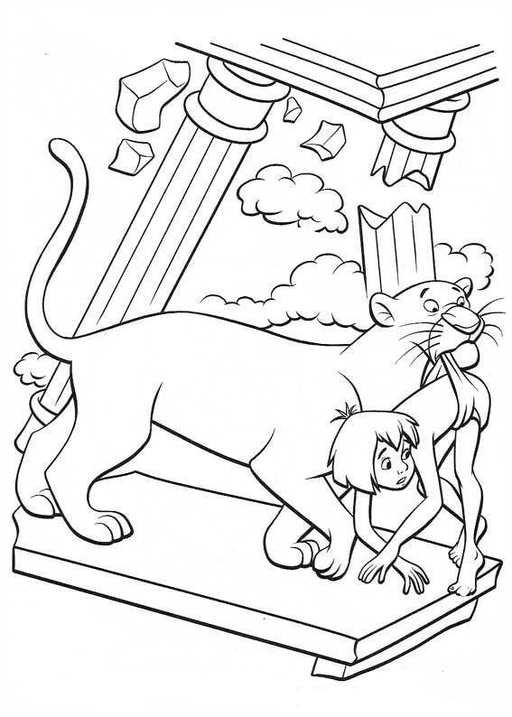 ausmalbilder disney das dschungelbuch-6