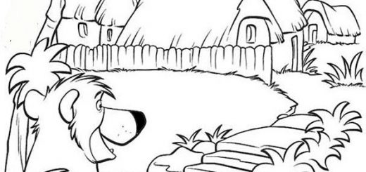 disney zum drucken und malen das dschungelbuch-17