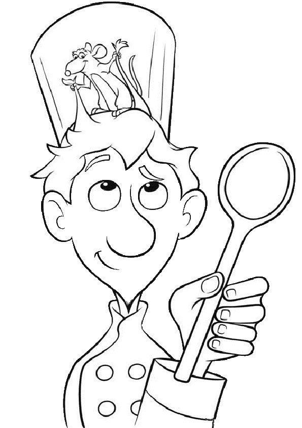 ausmalbilder disney ratatouille-2
