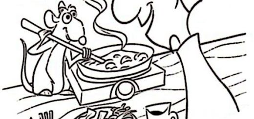 ausmalbilder disney ratatouille-11