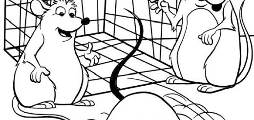 ausmalbilder disney ratatouille-16